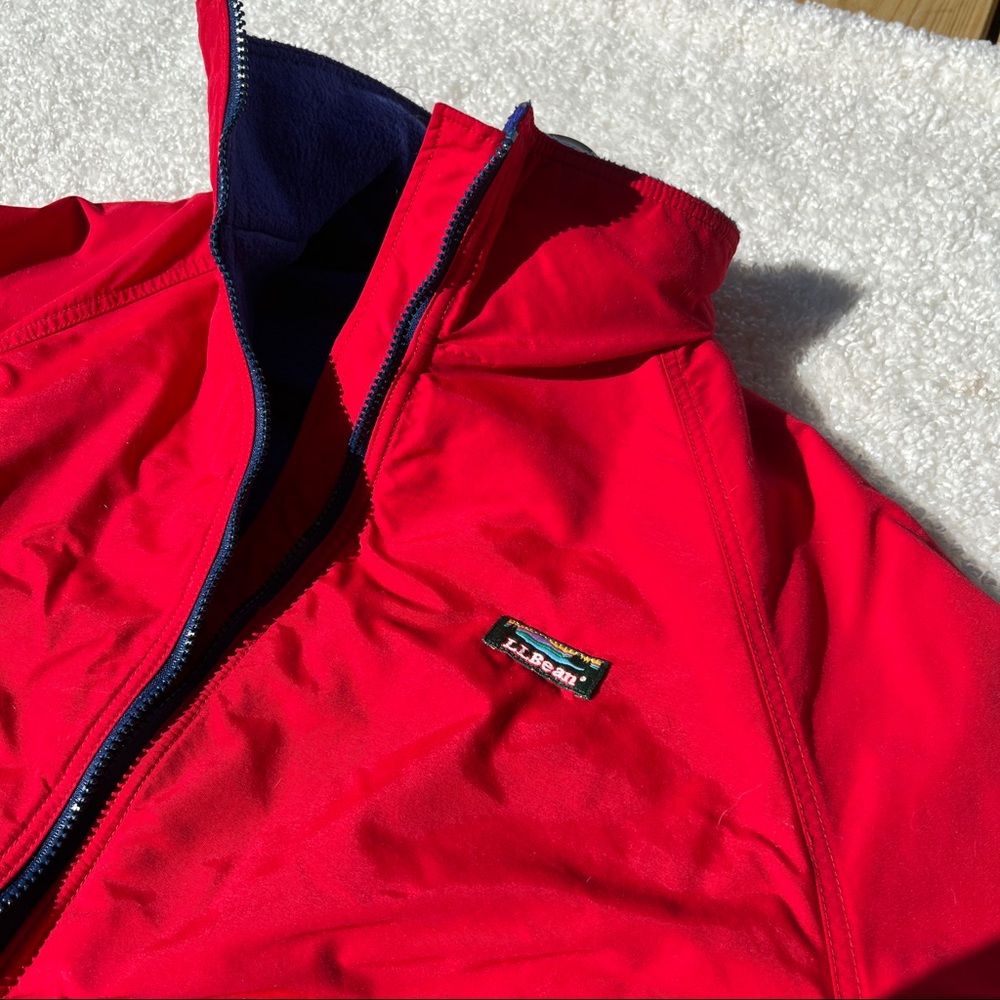 LL bean puffer coat